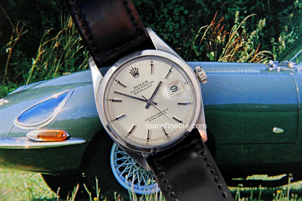 1968 Vintage Rolex 1600 Datejust Smooth Bezel