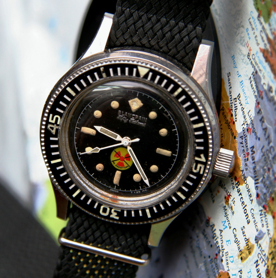 The Allure of Military Watches — The Blancpain Fifty Fathoms “No ...