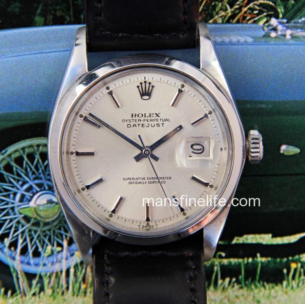1968 Vintage Rolex 1600 Datejust Smooth Bezel